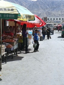 Markets in Tashkorgan