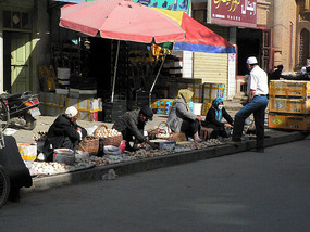 The Egg Sellers, Old City of Kashgar
