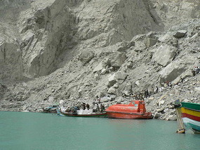 Ferry Boats at Lake Attabad