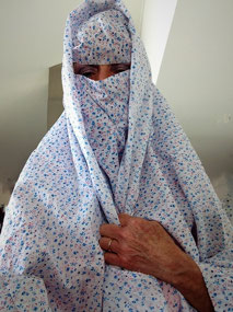 Engulfed in my Chador