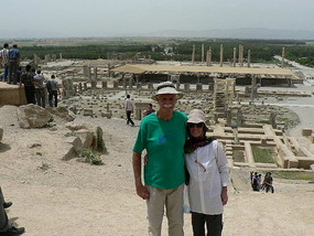 Alan and I Enjoying Persepolis