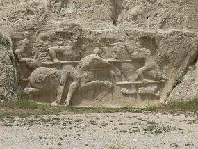 Scenes of Jousting Naqsh-E Rostam