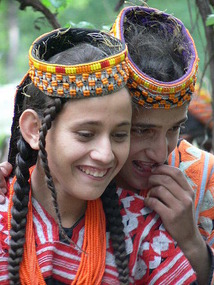 Young Kalasha Women