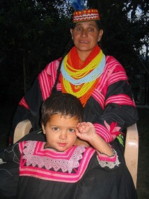 Kalasha Woman and Child*