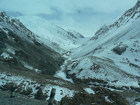 Post Card Views Climbing up to Khunjerab Pass