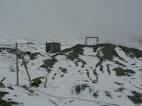 Remains of Workers' Camp, Khunerjab Pass