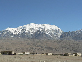 Mud Brick Kyrgyz Housing Along the Karakoram