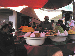 Noodle Seller, Old Kashgar