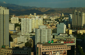 Urumqi City From our Hoi Tak Hotel Room