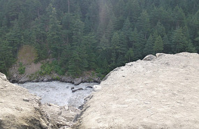 Wash Away on our Road to Naran