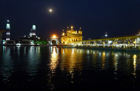 The Moon and the Golden Temple