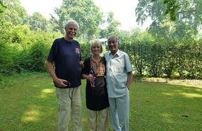 Alan, Mr Gulam Butt and Me
