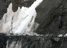 Glaciers on the Zozilla Pass (Hindustan Times)