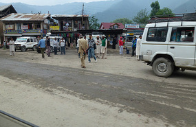 Leaving Srinagar
