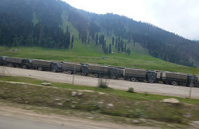 Typical Army Convoy