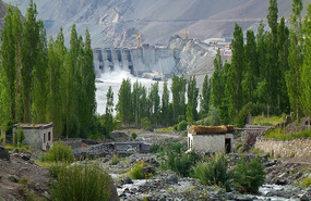 Hydro-Electic Power from Nearby Dam, Alchi