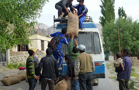 The Alchi School Bus has Numerous Roles