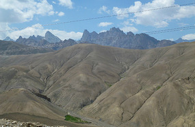 Mountains Folded Like Obscene Obese Buttocks