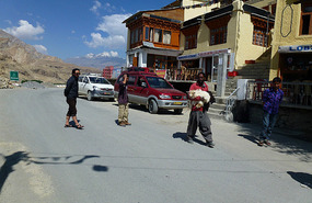 Village we Stop at for Lunch
