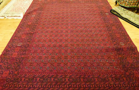 "Feel Pai" Elephants' Foot Motive Rug From Leh