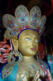 Maitreya Statue, Thiksey