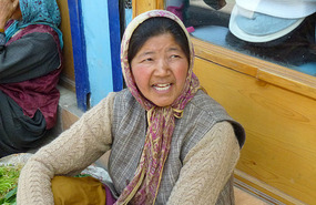 Market Stall Holder, Leh