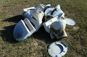 Collectors' Items at the Back of Our Tent