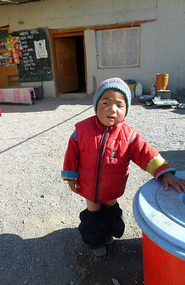 Young Child in Rumste Village