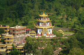 The New Tibetan Zangdopelri Monastery