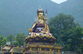 The Garish Padmasambhava Statue