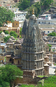 Hindu Temple Next to Amber Fort