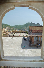 Courtyard of Baradhari Pavilion
