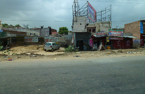 Depressing Sprawling Industrial Area Outside Delhi