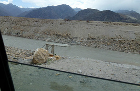 Fallen Bridge Toward Astore