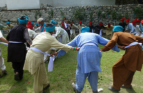 Much Festivity at Khaplu Fort