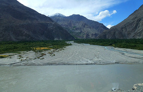 Rivers Merge on Way to Khaplu