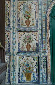 Beautiful Ornate Tiling, Shah-e- Hamadam Masjid