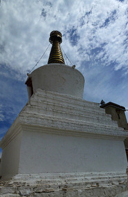 Giant Stupa at Shey 