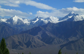 Views of the Stok Ranges from our Hotel Room