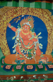 Mural Inside Hemis Monastery