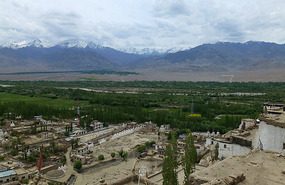 Spectacular View From Thiksey Monastery