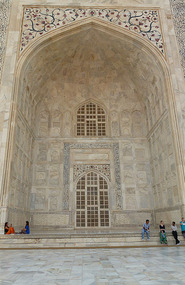 The Main Iwam with Pietra Dura Inlay Work