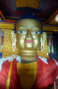 Golden Buddha, Shey Monastery, Leh