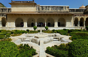 Sukh Niwas Charbagh Gardens, Amber Fort, Jaipur