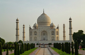 The Taj Mahal at Sunrise, Agra