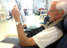 Alan Undergoing His  First Cycle of Chemotherapy