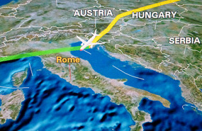 Our Flight Toward Rome
