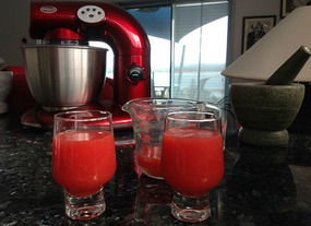 We are Delighted with Our Own Blood Oranges!