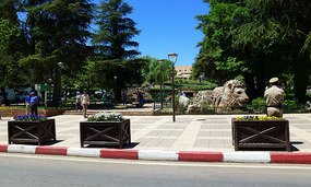 Manicured Park Grounds at Ifrane