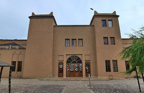 The Imposing Caravanserai-Like Taddart Hotel